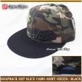 SNPBACK SLICE CAMO ARMY GREEN / BLACK